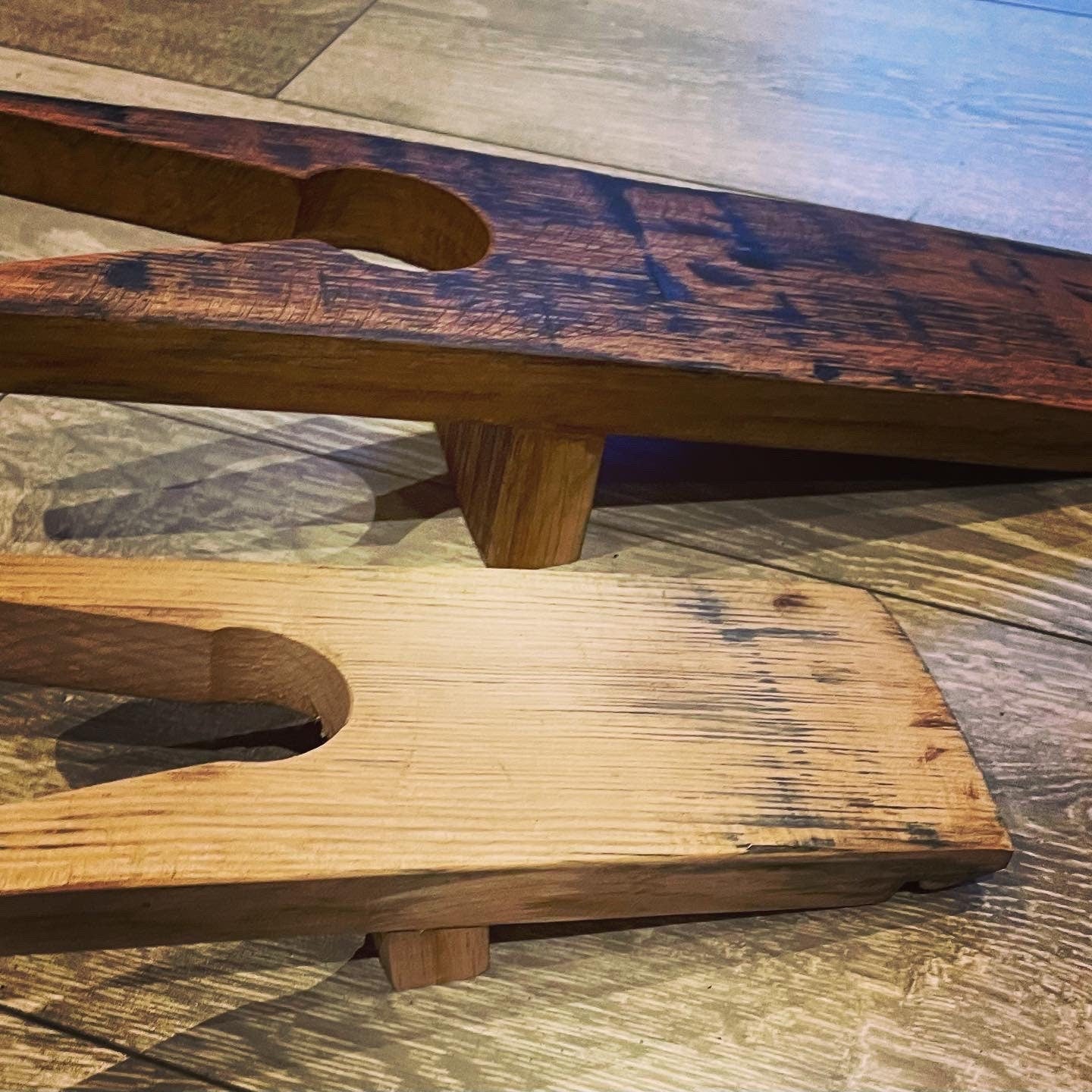 Kids whisky stave boot jack.