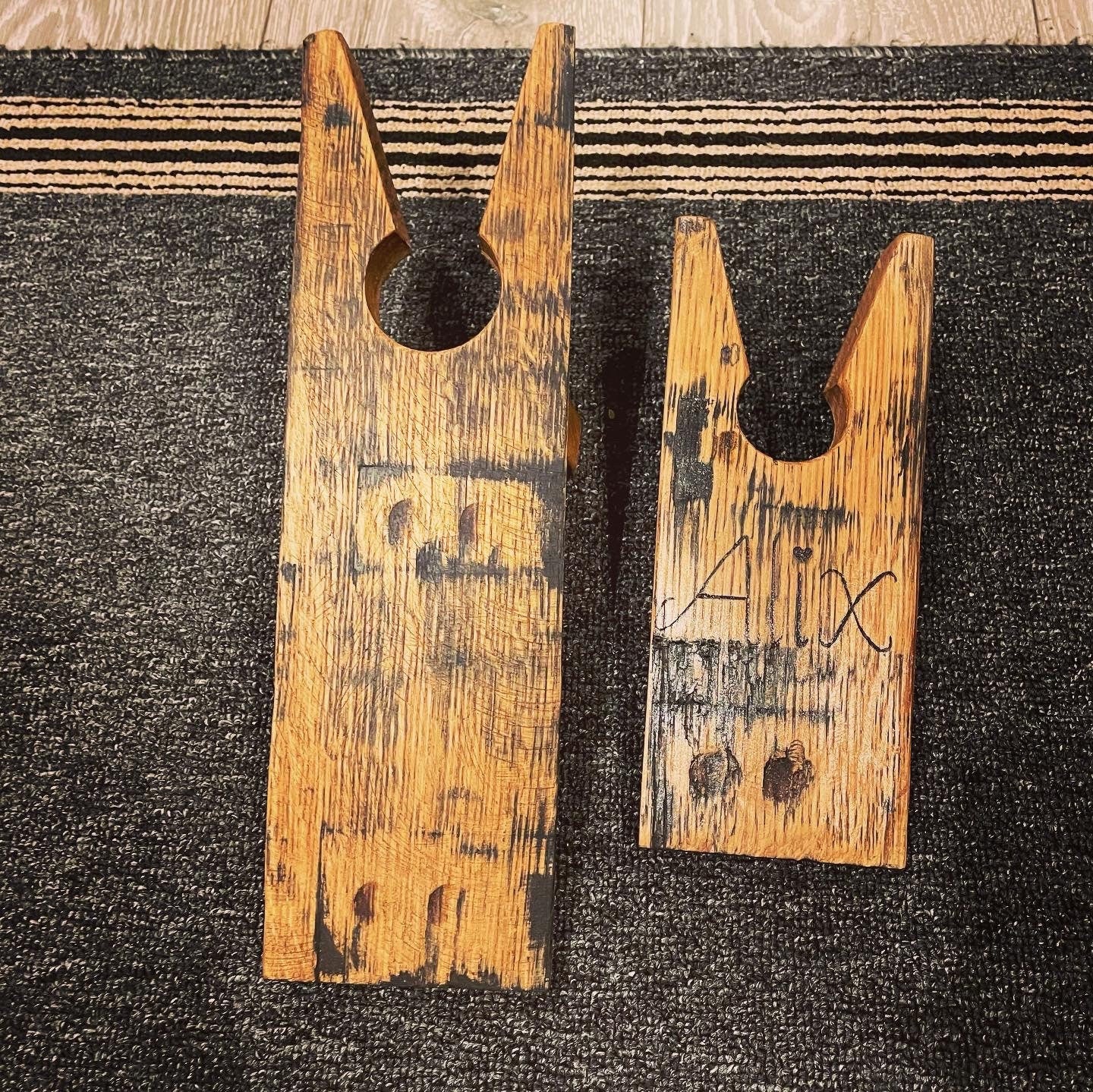 Kids whisky stave boot jack.