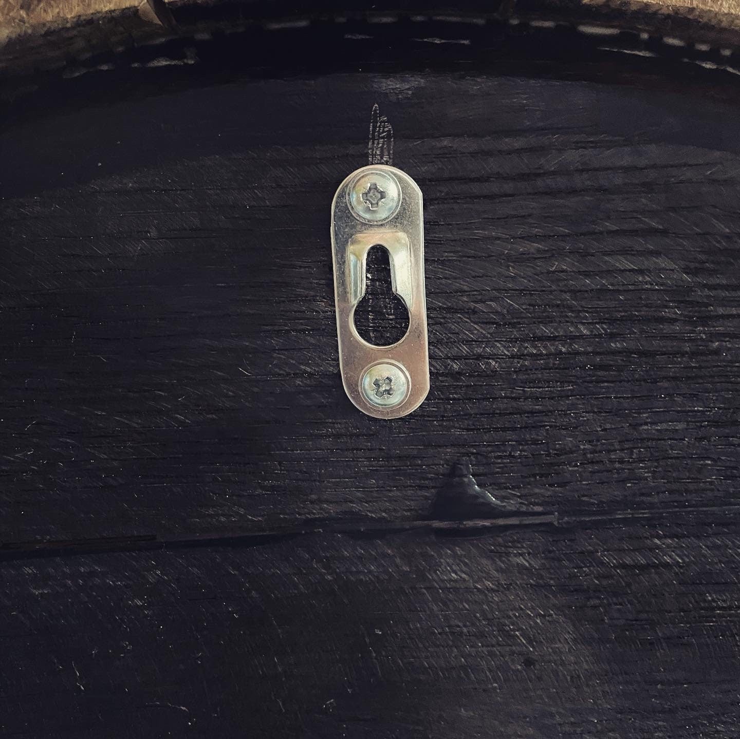Whisky Barrel top clock