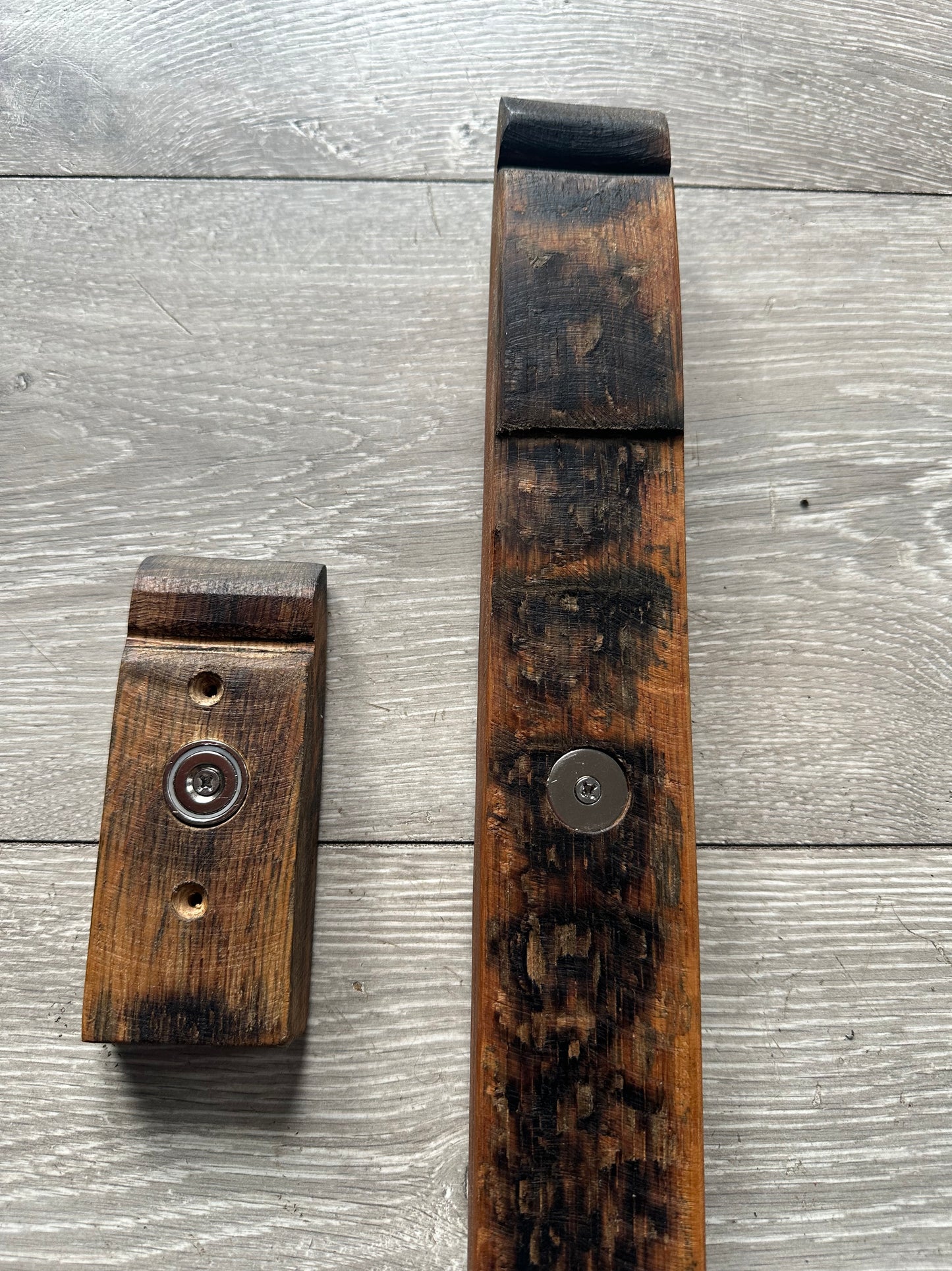 Handmade Whisky Barrel Shoe Horn | Reclaimed Oak | Magnetic Holder | Scottish Gift | Whisky Lover Gift | Luxury Wooden Shoe Horn