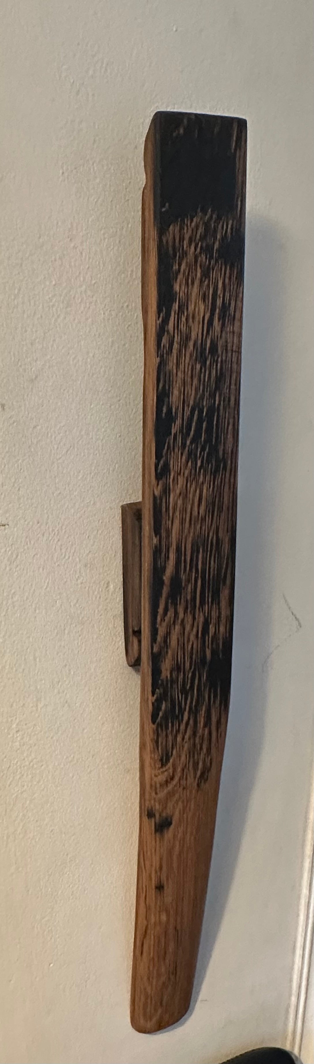 Handmade Whisky Barrel Shoe Horn | Reclaimed Oak | Magnetic Holder | Scottish Gift | Whisky Lover Gift | Luxury Wooden Shoe Horn