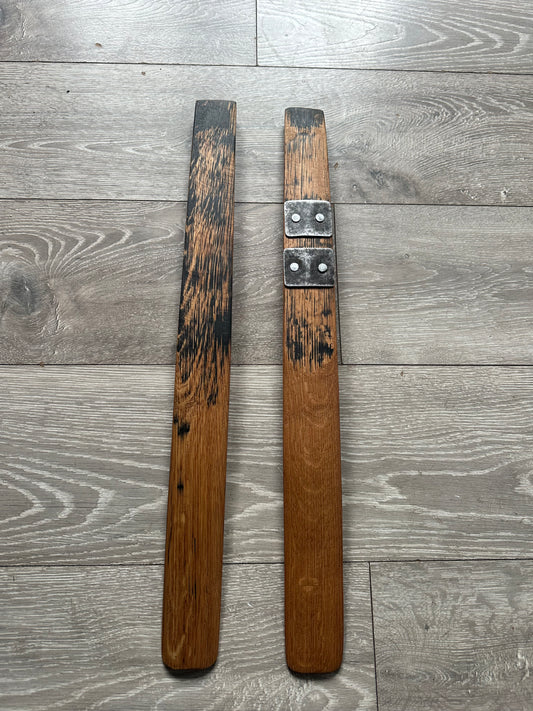 Handmade Whisky Barrel Shoe Horn | Reclaimed Oak | Magnetic Holder | Scottish Gift | Whisky Lover Gift | Luxury Wooden Shoe Horn