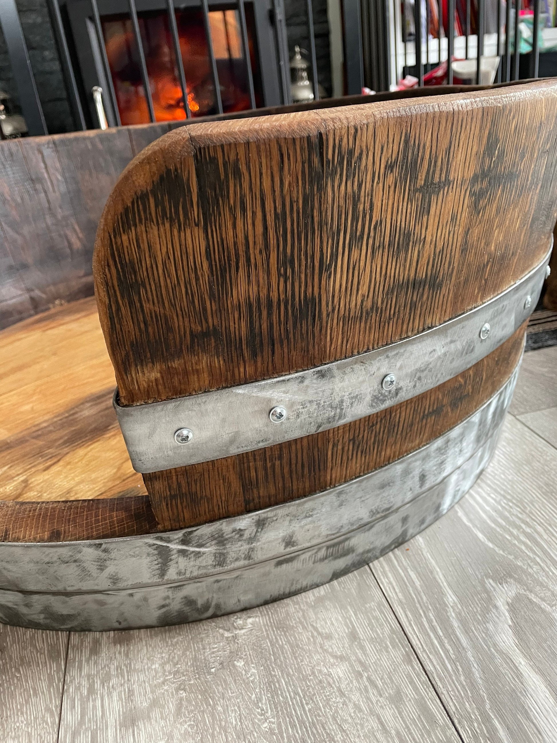 whisky barrel Dog bed /pet bed